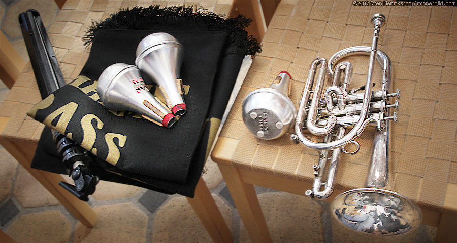 Marianne M�rck Limhamns brassband Lomma kyrkok�r Foto: Sven Henriksson, minnesbild.com