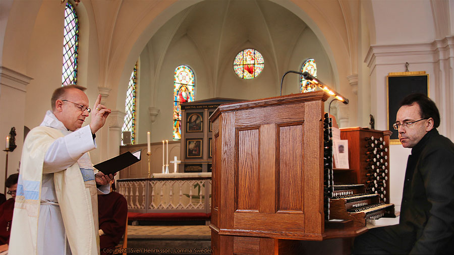 Lomma kyrka, orgelinvigning