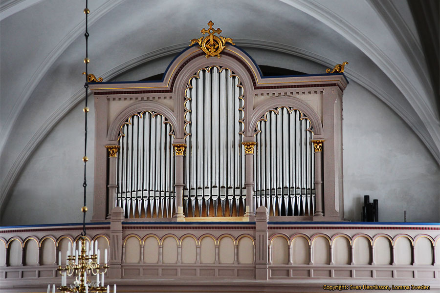 Lomma kyrka, orgelinvigning