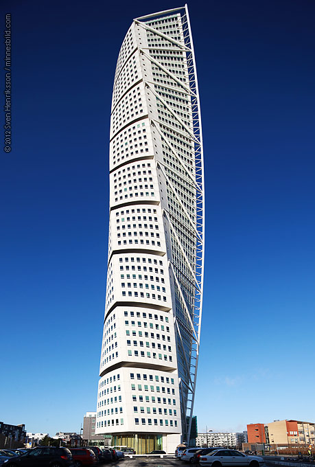 Turning Torso. Canon 5D+TS-E 17 L. Foto: Sven Henriksson, minnesbild.com