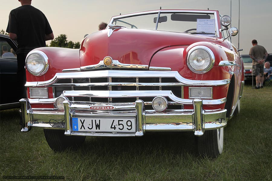 Chrysler. Motortrff i Lddekpinge. Foto: Sven Henriksson, minnesbild.com