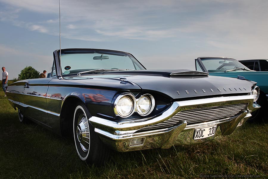 Thunderbird. Motortrff i Lddekpinge. Foto: Sven Henriksson, minnesbild.com