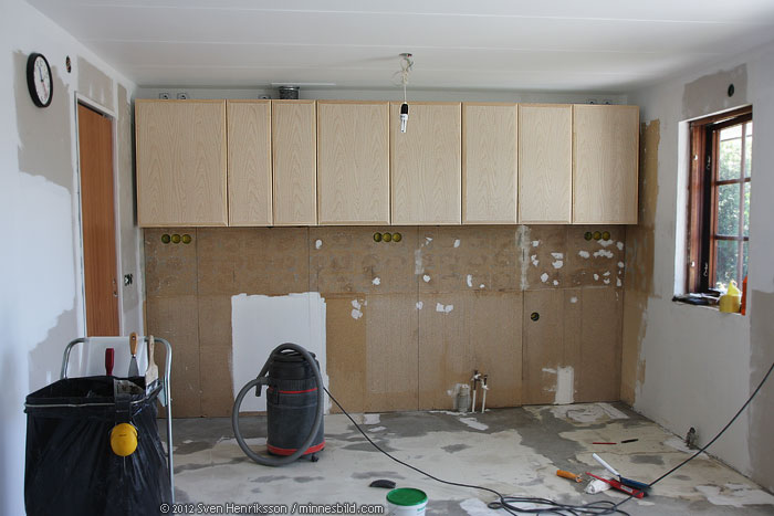 Hemma i k�ket p� Nypongatan