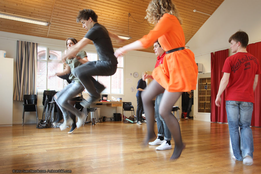 Footloose musical Lars-Erik Larssongymnasiet LEL Foto: Sven Henriksson, minnesbild.com