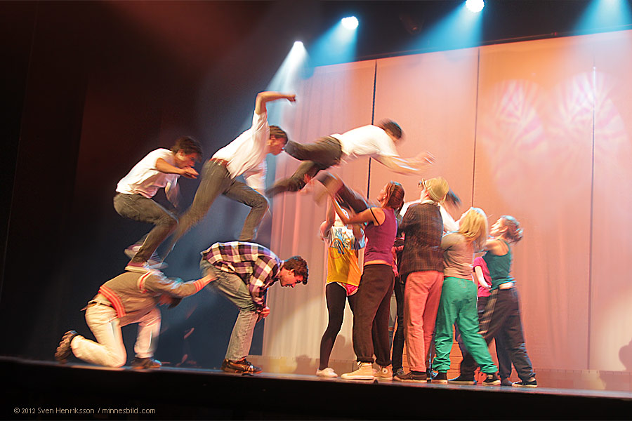 Footloose musical Lars-Erik Larssongymnasiet LEL Foto: Sven Henriksson, minnesbild.com