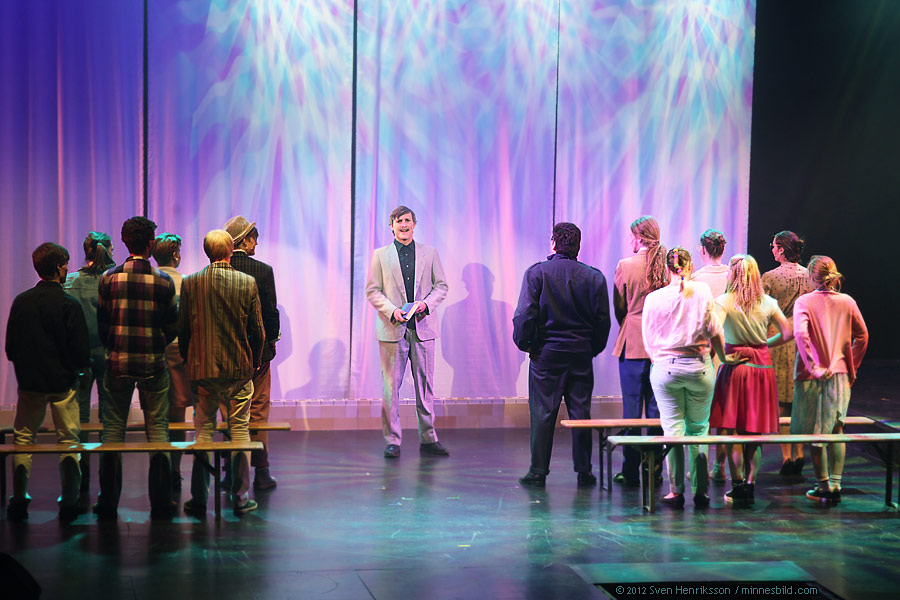 Footloose musical Lars-Erik Larssongymnasiet LEL Foto: Sven Henriksson, minnesbild.com