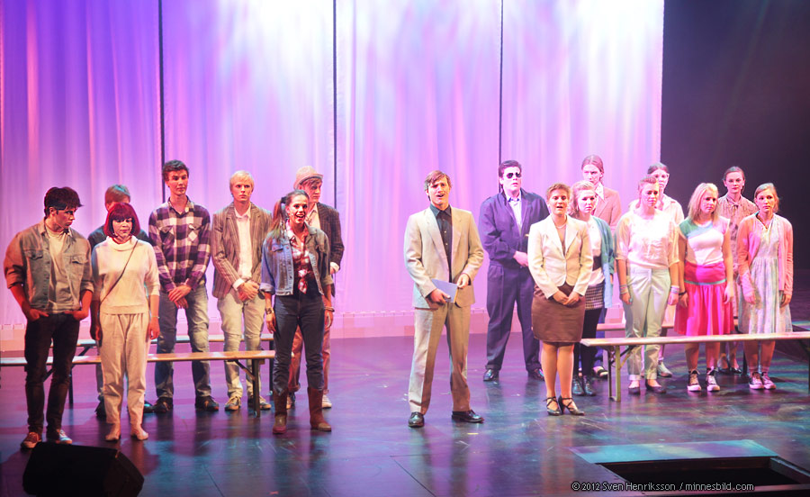 Footloose musical Lars-Erik Larssongymnasiet LEL Foto: Sven Henriksson, minnesbild.com