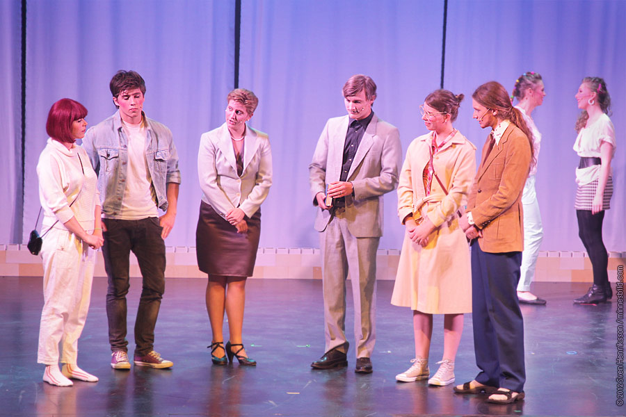 Footloose musical Lars-Erik Larssongymnasiet LEL Foto: Sven Henriksson, minnesbild.com