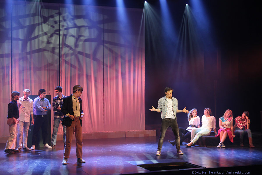 Footloose musical Lars-Erik Larssongymnasiet LEL Foto: Sven Henriksson, minnesbild.com