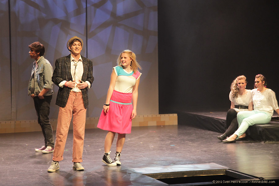 Footloose musical Lars-Erik Larssongymnasiet LEL Foto: Sven Henriksson, minnesbild.com