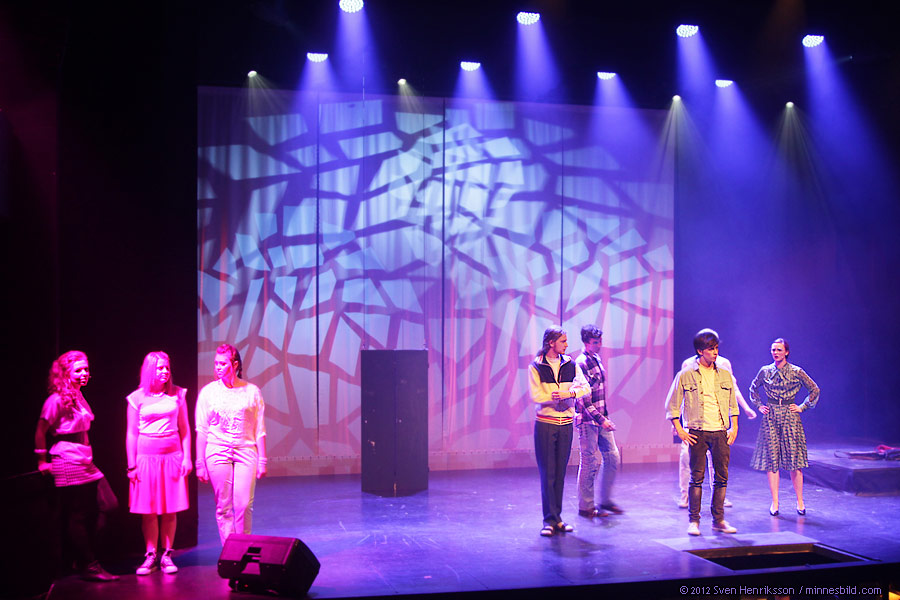Footloose musical Lars-Erik Larssongymnasiet LEL Foto: Sven Henriksson, minnesbild.com
