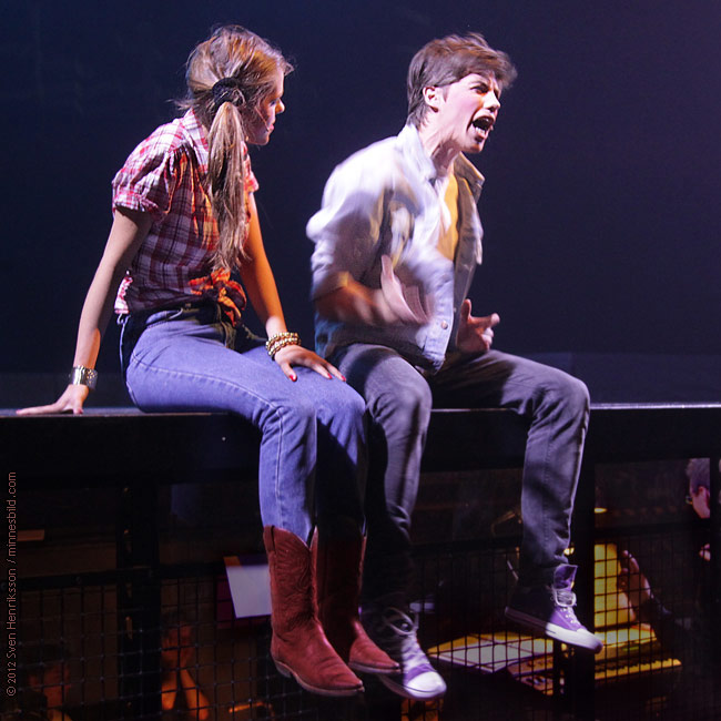 Footloose musical Lars-Erik Larssongymnasiet LEL Foto: Sven Henriksson, minnesbild.com