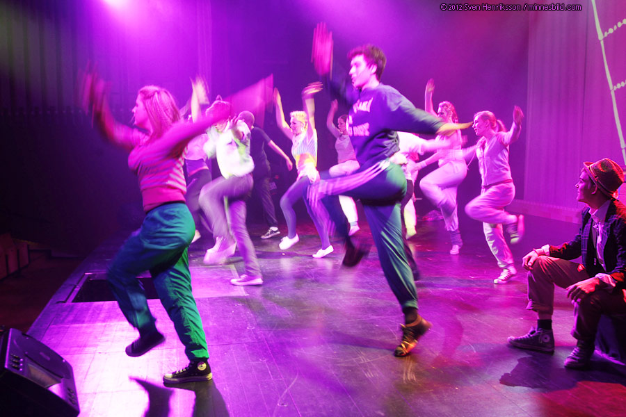 Footloose musical Lars-Erik Larssongymnasiet LEL Foto: Sven Henriksson, minnesbild.com