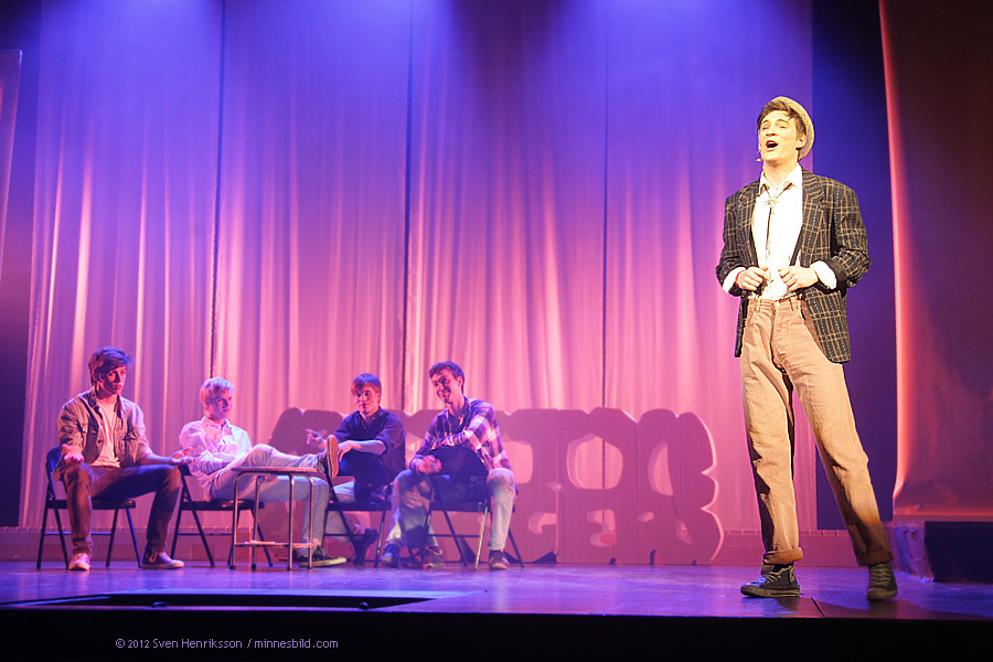 Footloose musical Lars-Erik Larssongymnasiet LEL Foto: Sven Henriksson, minnesbild.com