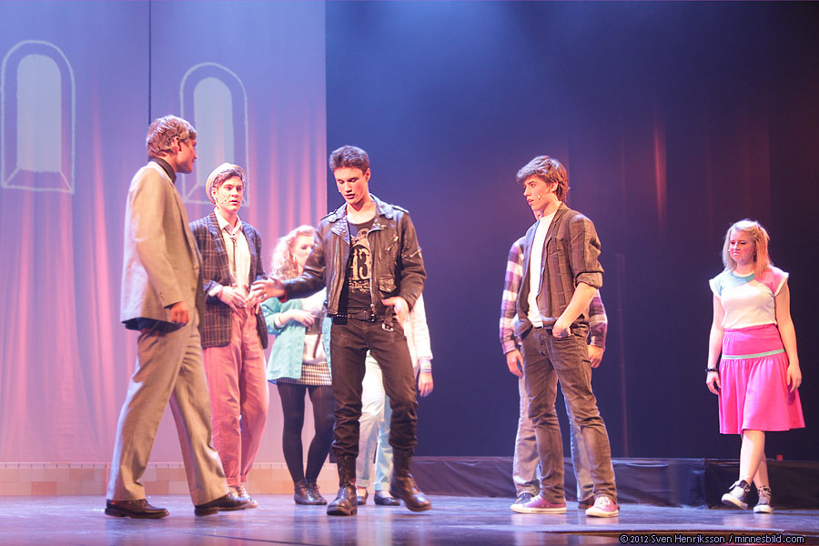 Footloose musical Lars-Erik Larssongymnasiet LEL Foto: Sven Henriksson, minnesbild.com