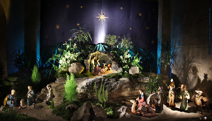 Julkrubba i Lunds domkyrka 2010 minnesbild.com