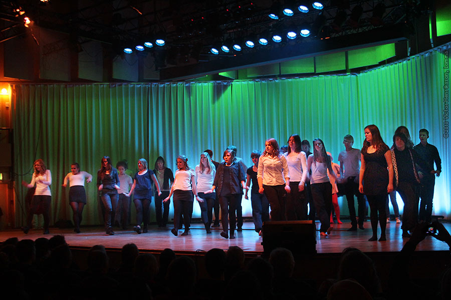 Lars-Erik Larsson-gymnasiets Julkonsert 2010 Foto: Victor Henriksson Lomma