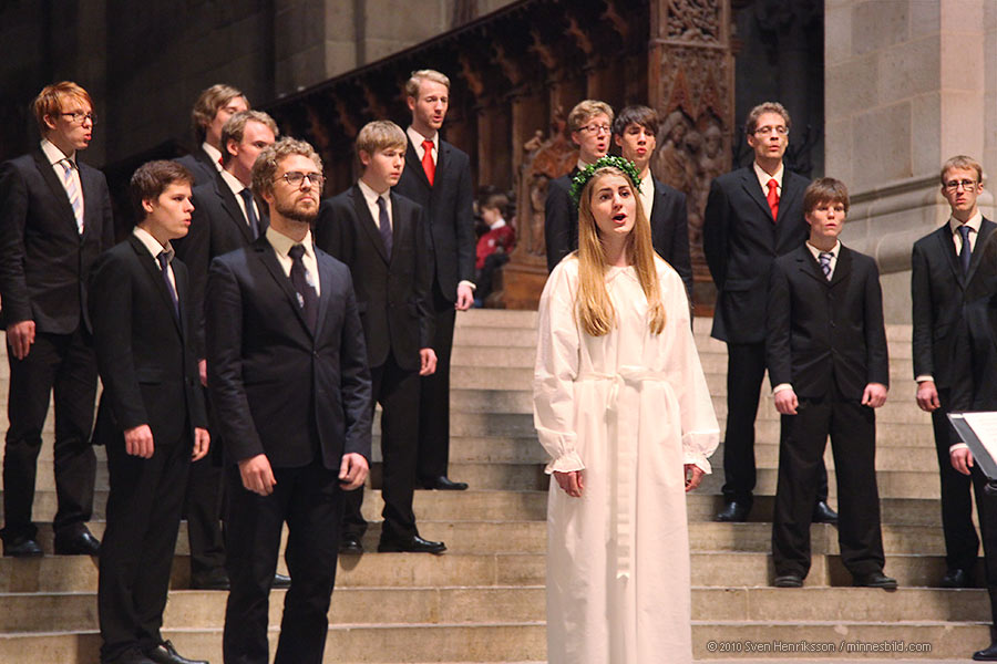 Luciakonsert i Lunds domkyrka 2010 minnesbild.com