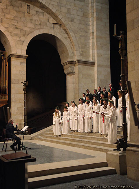 Luciakonsert i Lunds domkyrka 2010 minnesbild.com