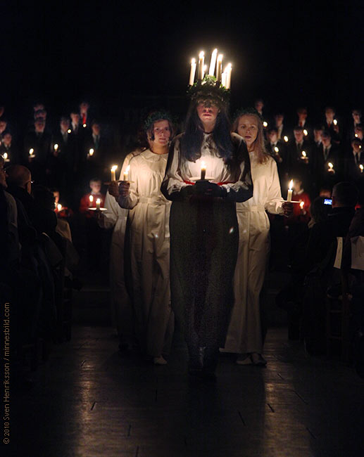 Luciakonsert i Lunds domkyrka 2010 minnesbild.com