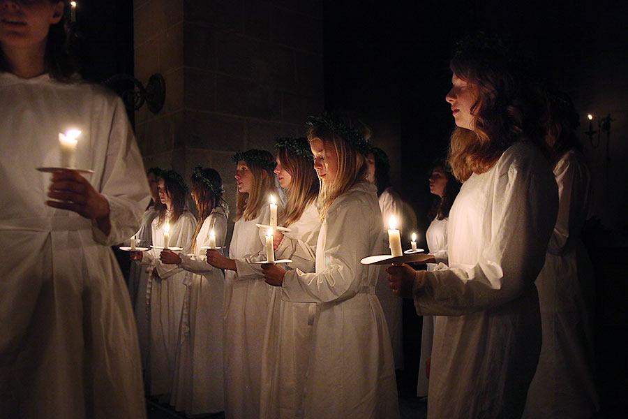 Luciakonsert i Lunds domkyrka 2010 minnesbild.com