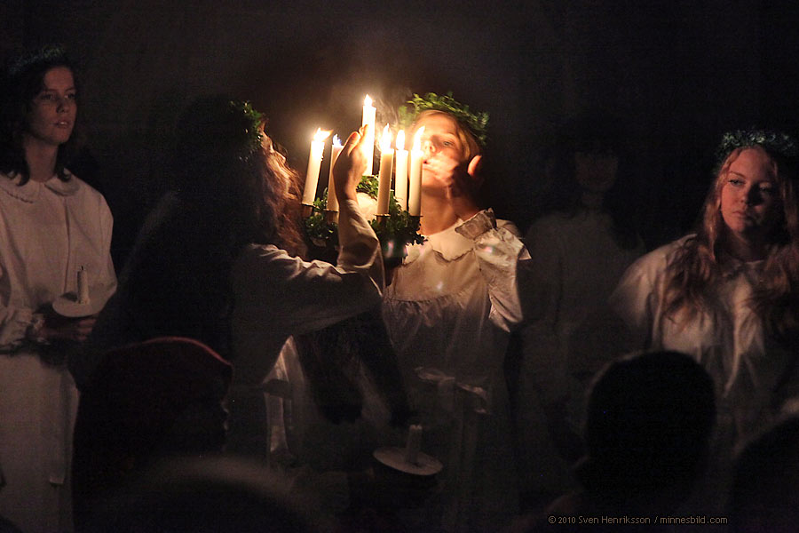 Luciakonsert i Lunds domkyrka 2010 minnesbild.com