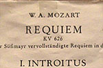 Mozarts Requiem