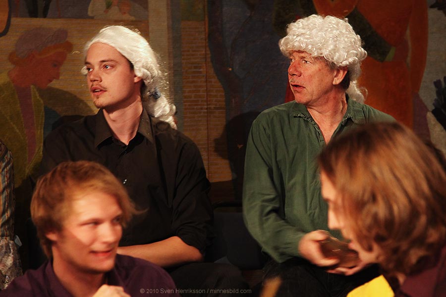 Lihkören sjunger Bellman. Norström och Movitz