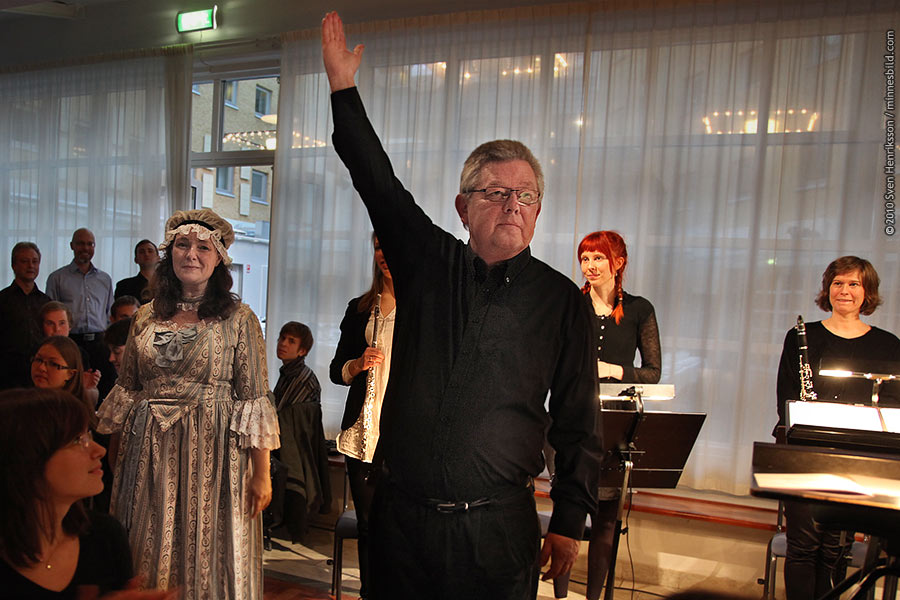Lihkören sjunger Bellman, Karin Frölén, Hans Lundgren, minnesbild.com