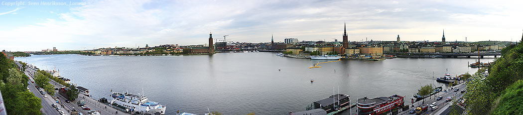 Panorama över Stockholm Panorama över Stockholm