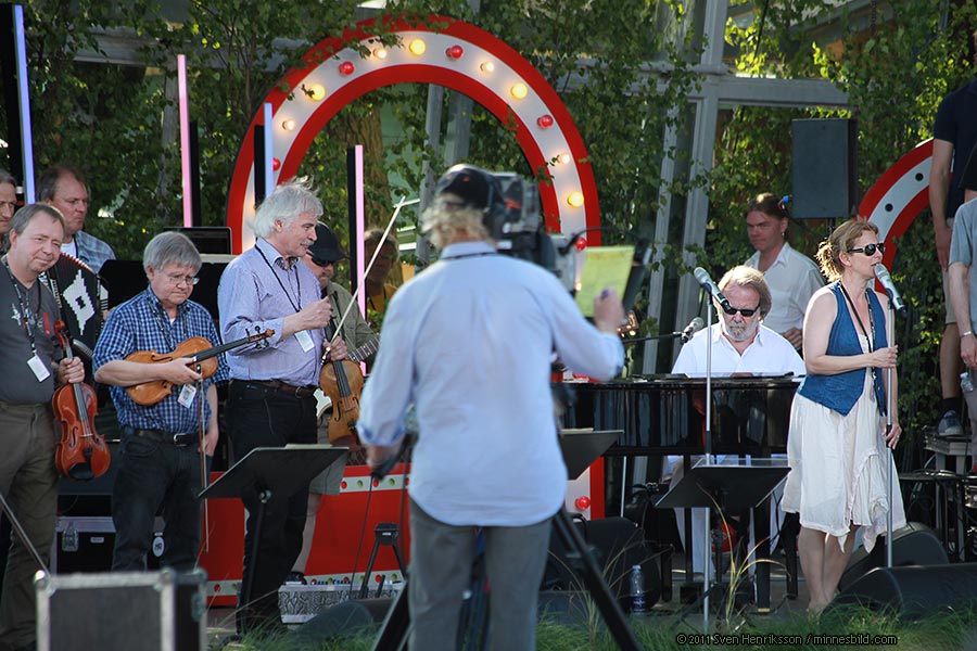 Helen Sjöholm BAO allsång på Skansen, Foto: Sven Henriksson minnesbild.com