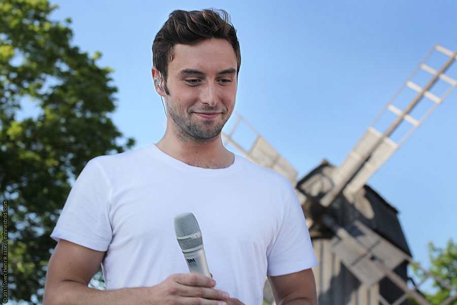 Måns Zelmerlöw allsång, Foto: Sven Henriksson minnesbild.com
